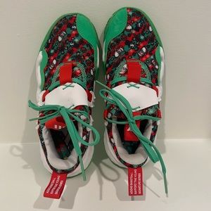 FIRST EDITION adidas Trae Young 1 Christmas Green Red Men Basketball Shoes